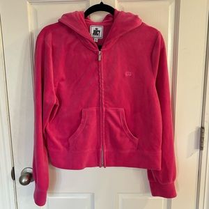 Juicy Couture Pink Zip With Hood